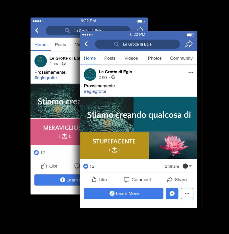 facebook grotte egle