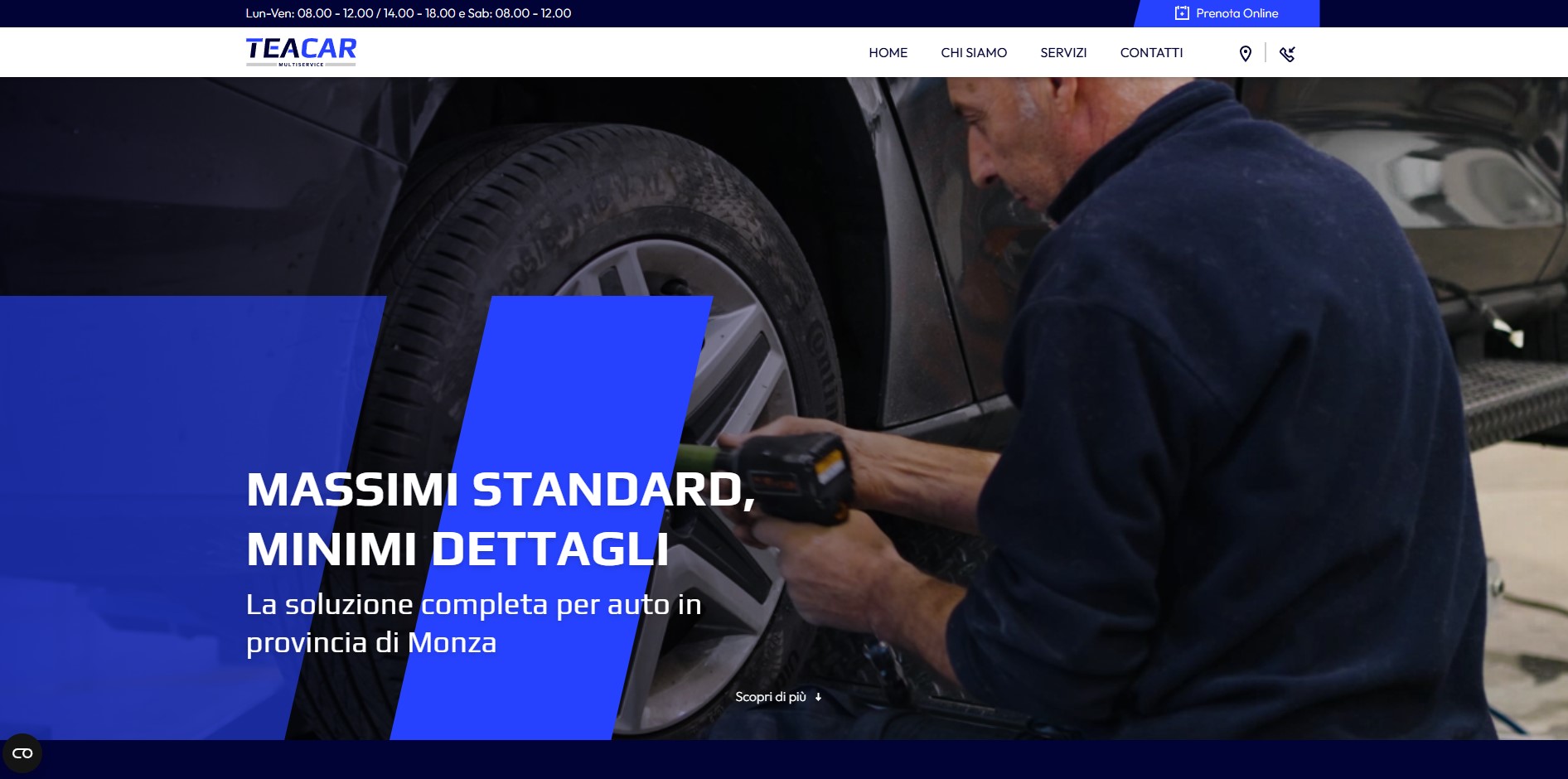 Sito Web Tea Car